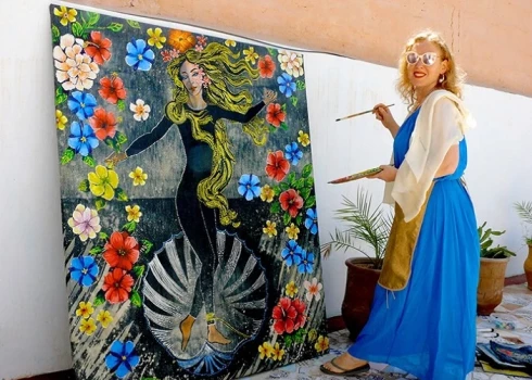 Saglabāt sevī iekšējo princesi. Māksliniece Auce Biele par dzīvi Marokā un atgriešanos Latvijā