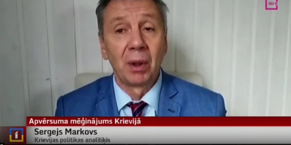 Latvijas Televīzijas "eksperts" Markovs: ukraiņi paši uzspridzināja Odesas katedrāli, lai ieriebtu Krievijai