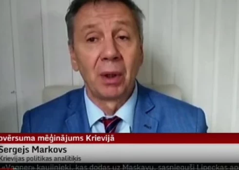 Kremļa propagandists Sergejs Markovs