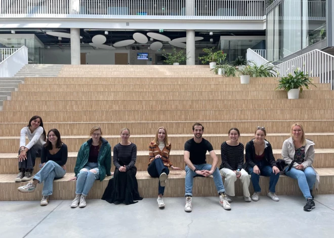 Stenfordas studenti iepazīst jauno Latvijas Universitātes centru