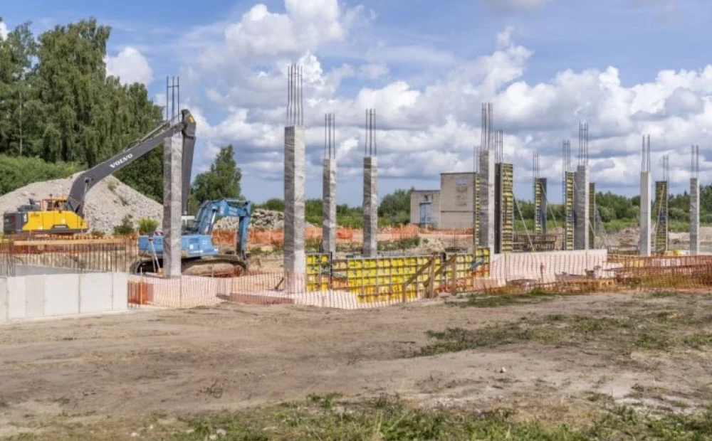 Det bygges en ny skole i Olaine for utdanning av fengselsvoktere