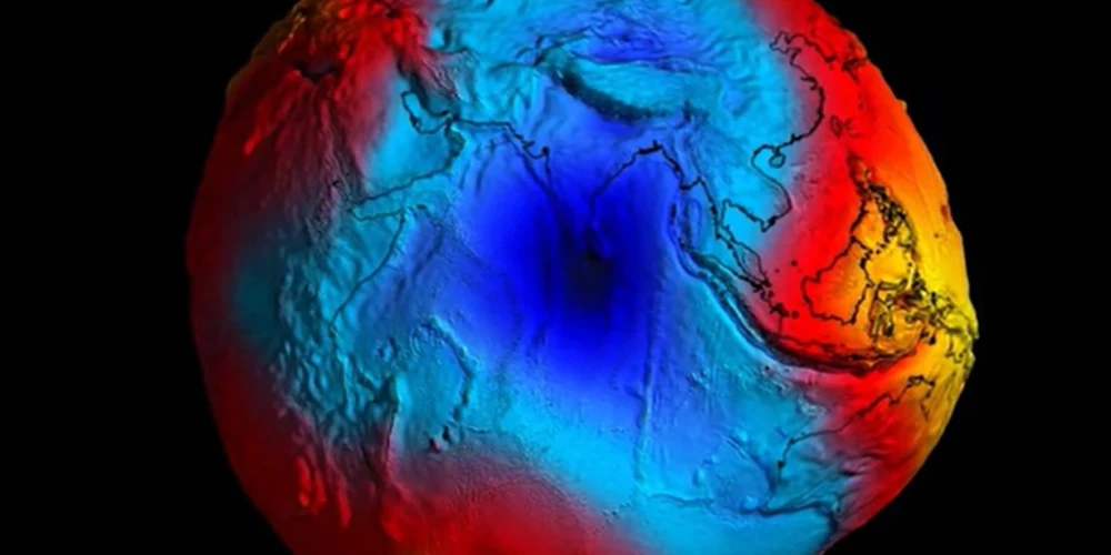 Indijas okeānā ir "gravitācijas caurums", un zinātniekiem ir skaidrojums, kāpēc!