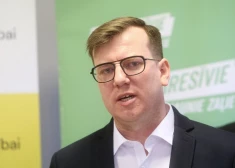 Лидер фракции "За!/Прогрессивные" Мартиньш Коссович. (Фото: LETA)