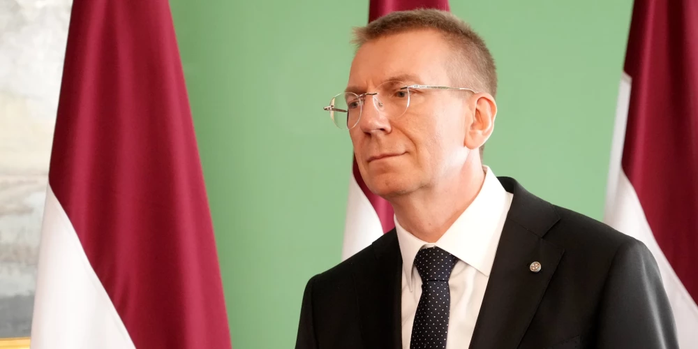 Президент Латвии Эдгар Ринкевич