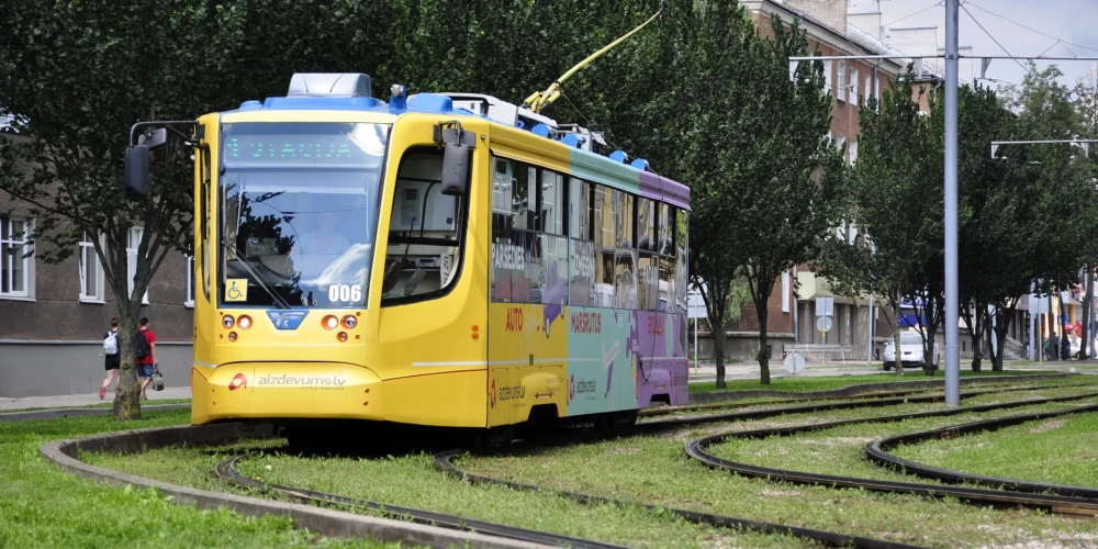 До конца недели в Даугавпилсе по ночам не будут курсировать трамваи