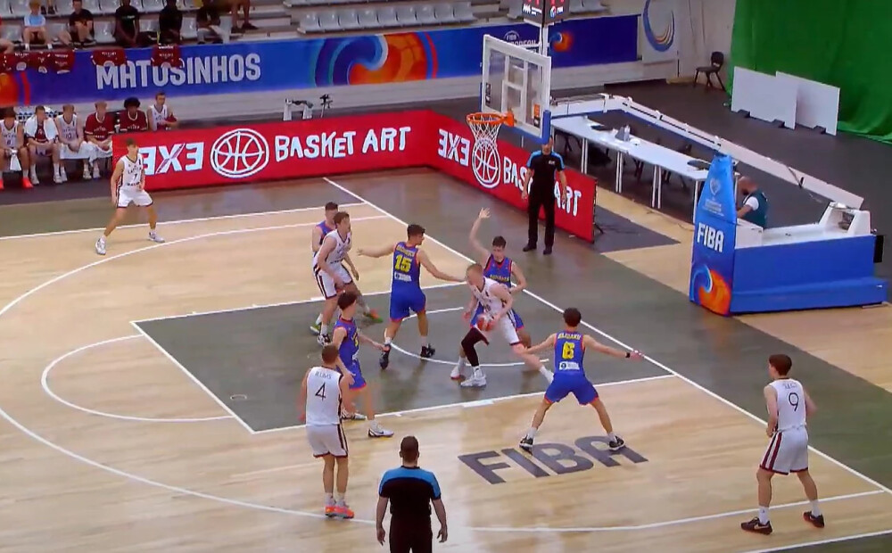 VIDEO: Latvijas U-18 basketbolistiem ļoti svarīga uzvara