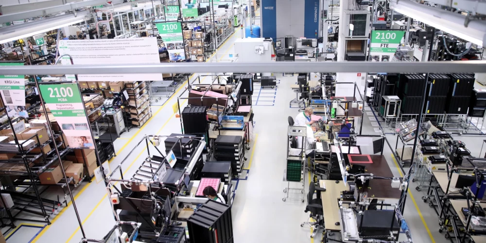 Elektroinstalācijas produktu ražotne Rīgā.