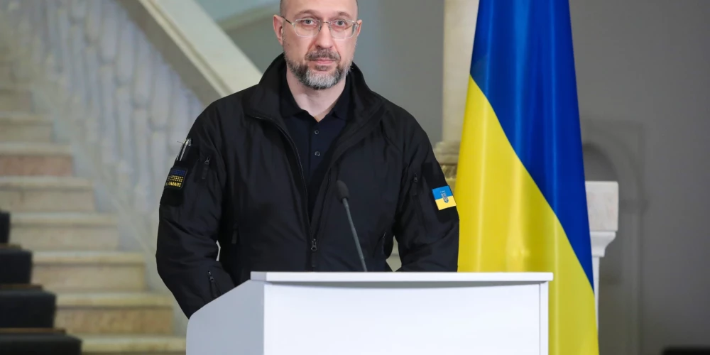 Ukrainas premjerministrs Deniss Šmihaļs.