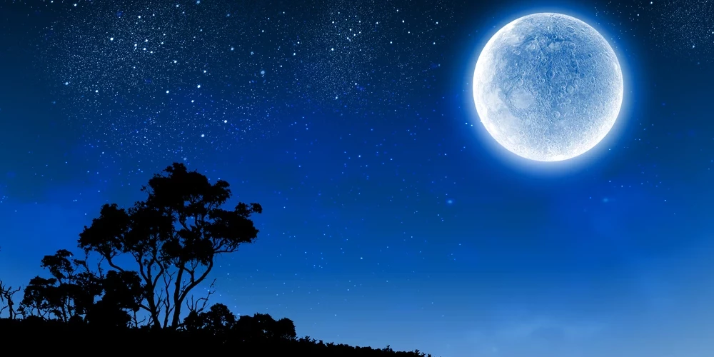 Уже 1 августа можно будет увидеть редкое явление - голубую луну. Не пропустите!
