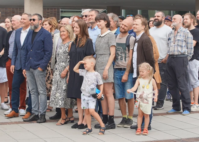 Dailes teātra sezonas atklāšana (foto: Juris Rozenbergs)