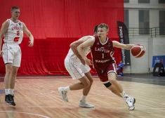 Talantīgais saspēles vadītājs Juris VĪtols palīdzēja Latvijas U-18 basketbola izlasei atgriezties Eiropas elitē.