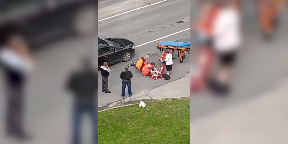 По словам водителя, все произошло в одно мгновение. (Фото: скриншот видео TV3)