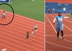 ВИДЕО: спортсменка из Сомали попала в скандал, пробежав 100 метров