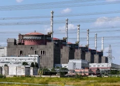 Zaporižjas atomelektrostacija Ukrainā.