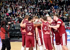 Latvijas vīriešu basketbola izlase.