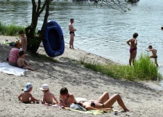 Где на пляжах Риги самая теплая вода?
