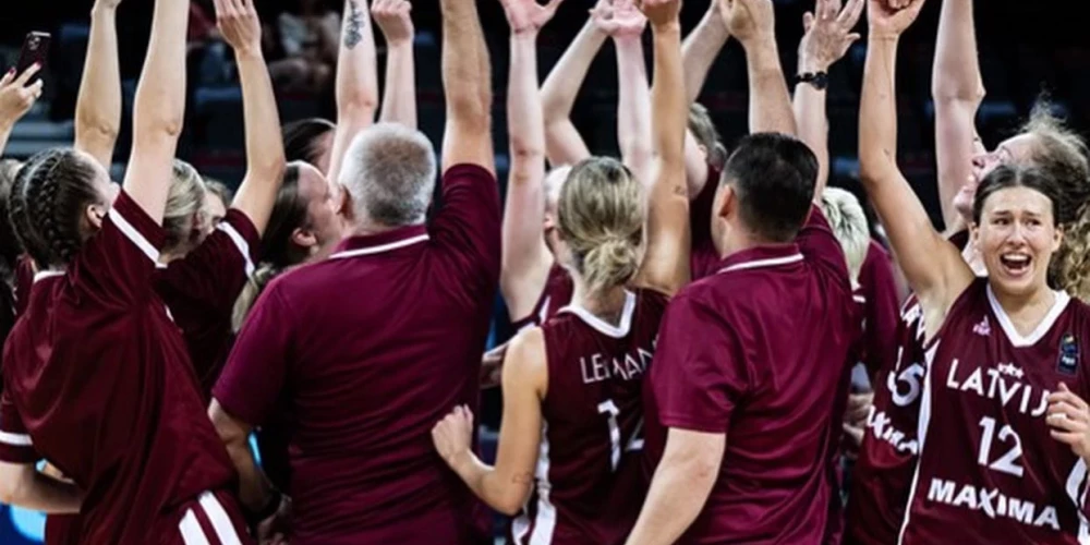 Šovakar Latvijas U-20 basketbolistes pirmo reizi cīnīsies par Eiropas čempioņu titulu