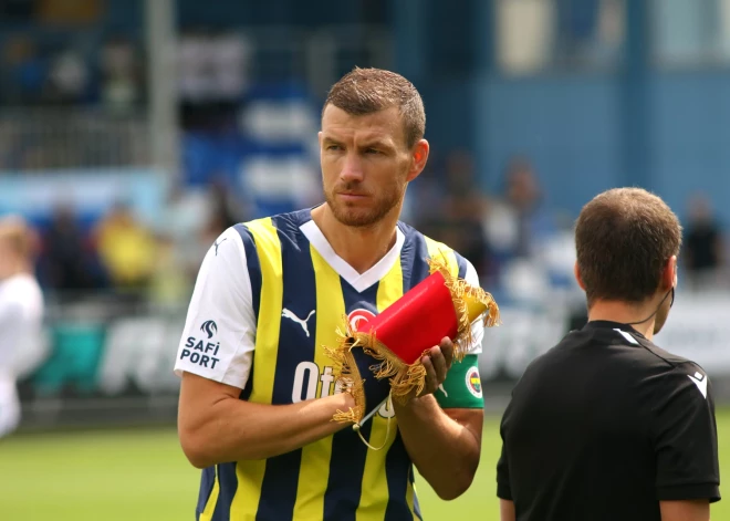"Riga" uz Latviju varētu atvest spēcīgo "Fenerbahce" ar bosniešu leģendu Džeko priekšgalā