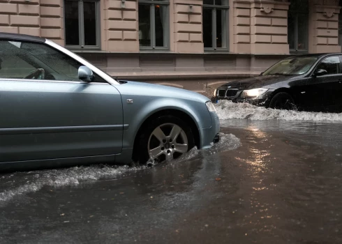 Ситуация в центре Риги.