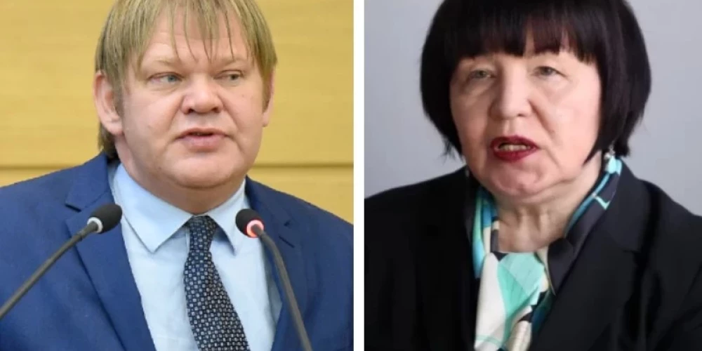 Марцис Кулис и Лиана Ланга поспорили из-за тарифа на распределение электроэнергии.