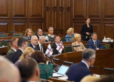 Latvijas Republikas Saeimas sēde.
