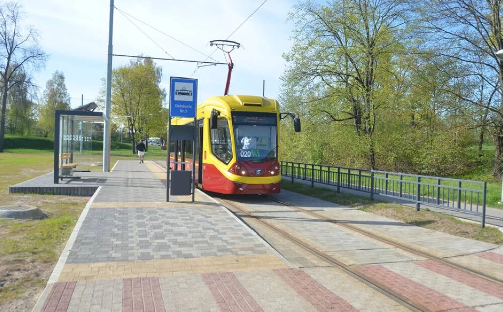 Daugavpilī pabeidz būvēt jaunu tramvaja līniju un tagad tas pilsētā izveidos apli