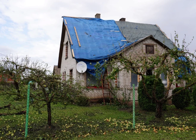 Добельский край начнет выплату пособий пострадавшим от бури