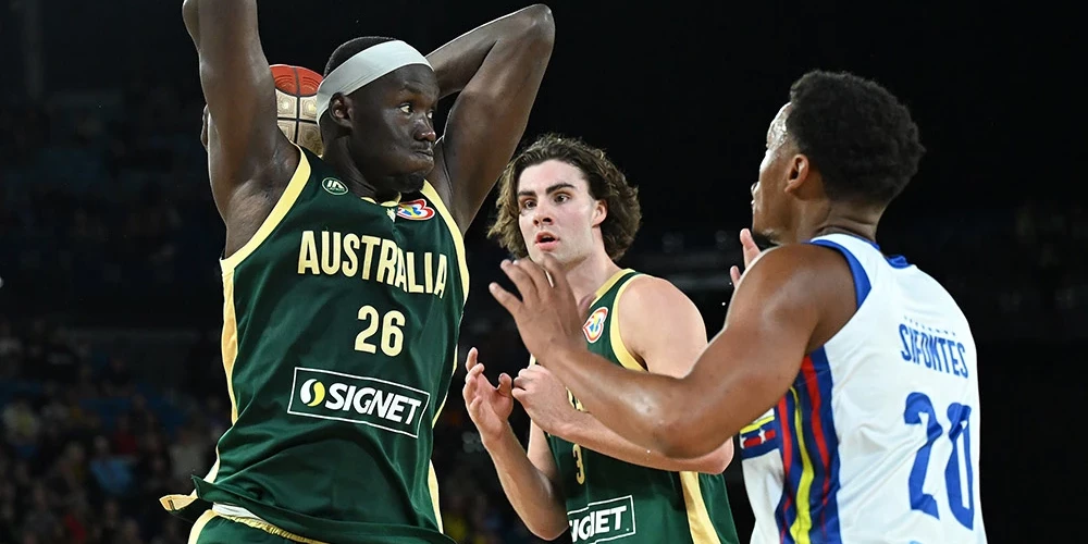 Pārbaudes turnīrā Melburnā uzvaras svin Austrālijas un Brazīlijas basketbolisti