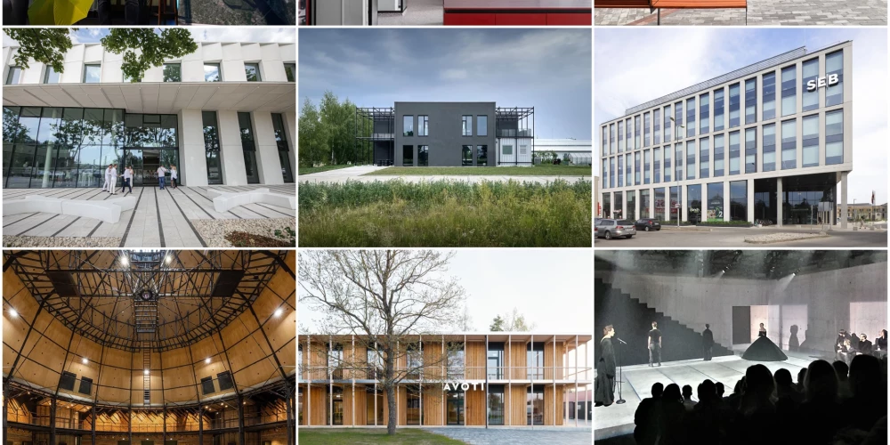 FOTO: izziņoti Latvijas Arhitektūras gada balvas 2023 nominanti
