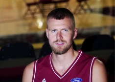 Latvijas vīriešu basketbola valstsvienības spēlētājs Kristaps Porziņģis.