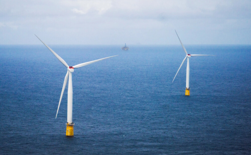 Norvēģija atklāj pasaulē lielāko peldošo vēja ģeneratoru parku