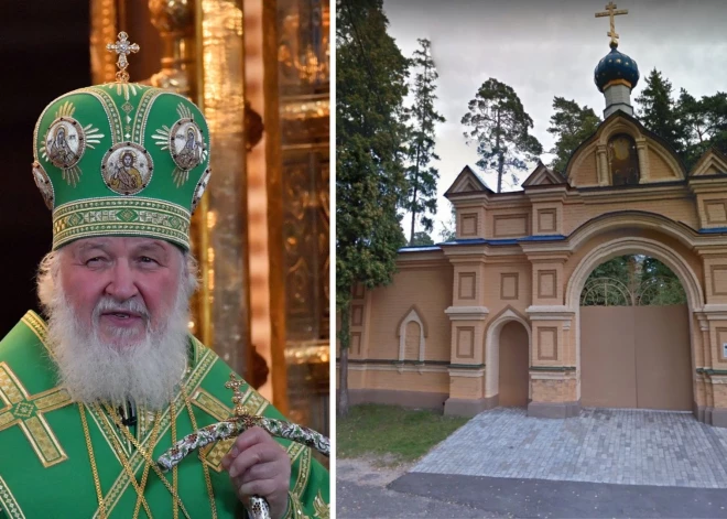 Valgundē pareizticīgo dievkalpojumā aizlūdz par putinistu un Krievijas pareizticīgās baznīcas patriarhu Kirilu