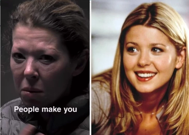 Изменившаяся до неузнаваемости звезда "Американского пирога" участвует в экстремальном реалити-шоу