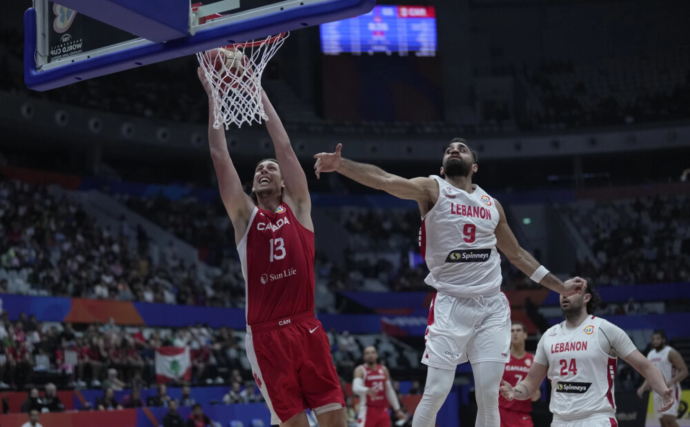Kanādas basketbolisti, sagraujot Libānu, sasniedz jaunu Pasaules kausa rekordu