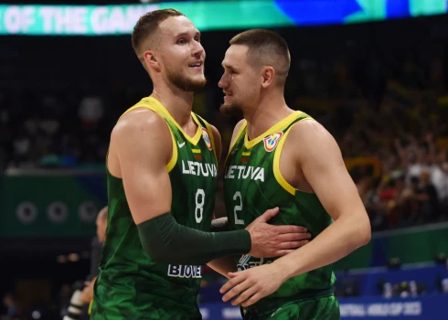 Lietuvas basketbolisti izcīna trešo uzvaru Pasaules kausa finālturnīrā