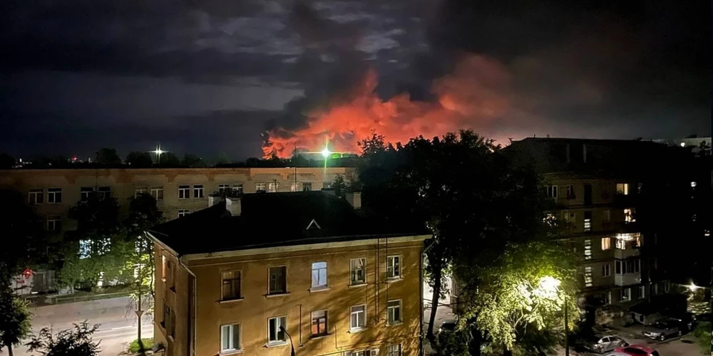  В результате ЧП было закрыто воздушное пространство над Псковом и областью.