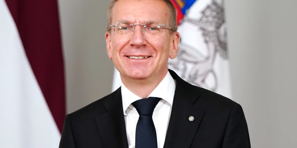 Президент Латвии Эдгар Ринкевич