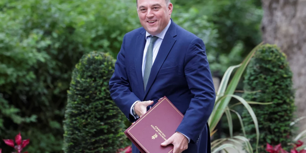 Lielbritānijas aizsardzības ministrs Bens Volless. 