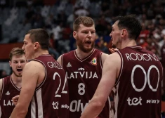 Latvijas basketbola izlasei šodien - izšķirošā cīņa par Pasaules kausa ceturtdaļfinālu