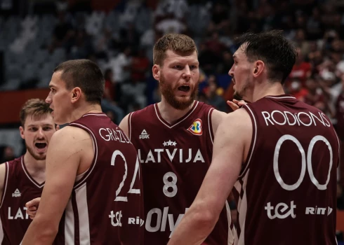 Latvijas basketbola izlasei šodien - izšķirošā cīņa par Pasaules kausa ceturtdaļfinālu