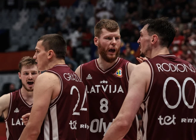 Šodien Latvija pret Vāciju: spēle par pusfinālu un Parīzes olimpisko spēļu turnīru