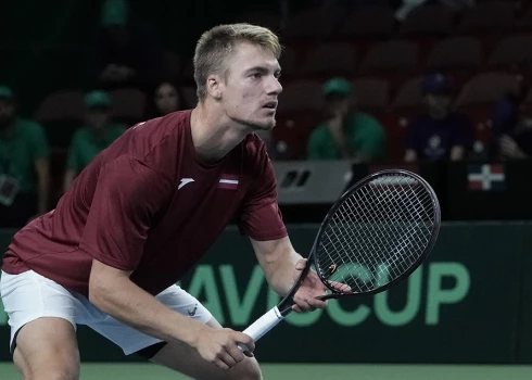 Latvijas izlasē Deivisa kausa spēlei ar Honkongu iekļauti četri tenisisti