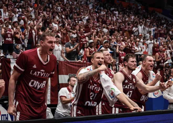 Spēle par 5. vietu Pasaules kausā: Latvijas basketbolisti šodien tiekas ar Itāliju