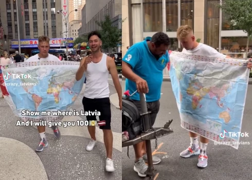 ВИДЕО: жителям Нью-Йорка показали карту мира и спросили - где Латвия? Ответы впечатляют!