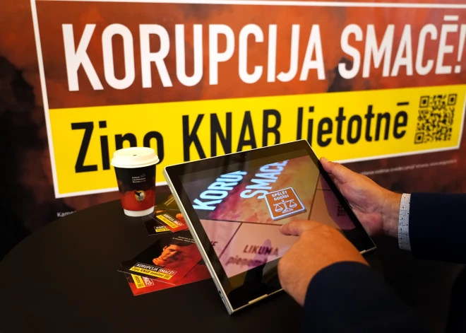 Korupcijas novēršanas un apkarošanas birojs uzsāk informatīvu un izglītojošu kampaņu “KORUPCIJA SMACĒ! Ziņo KNAB lietotnē”