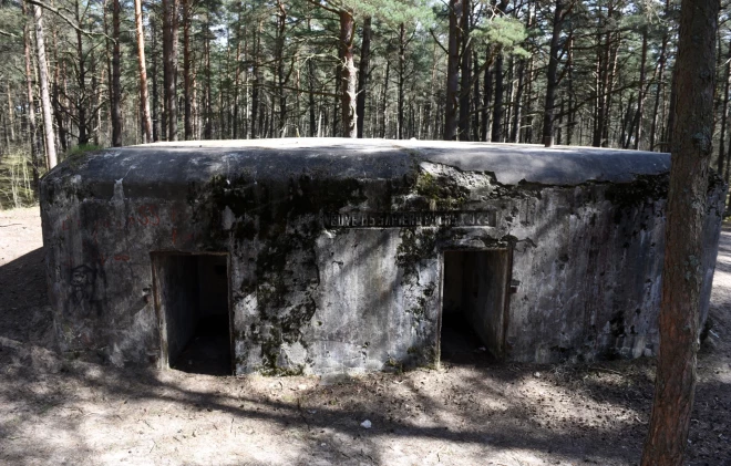 Katakombas dabas parkā "Piejūra" Mangaļsalā.