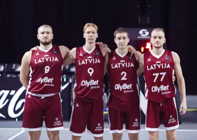 Latvijas U-23 3x3 basketbola izlase Nāciju līgas finālturnīrā iekļūst ceturtdaļfinālā