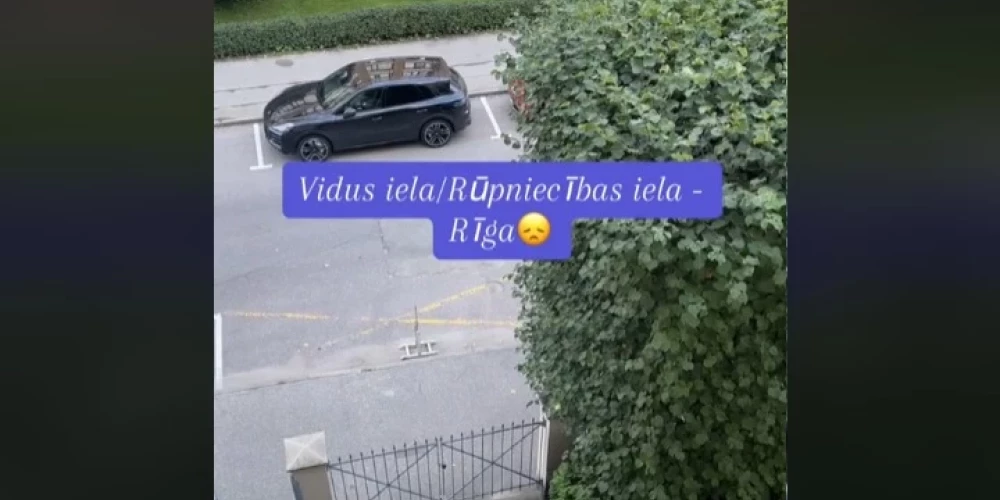 В соцсетях появилось снятое в Риге видео, от которого кровь стынет в жилах