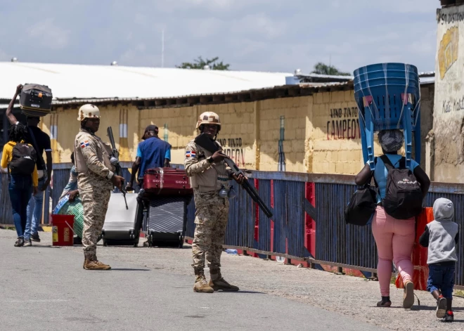 Dominikāna slēdz robežu ar Haiti ūdens strīda dēļ