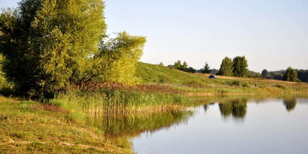 Šuņezers Daugavpilī.